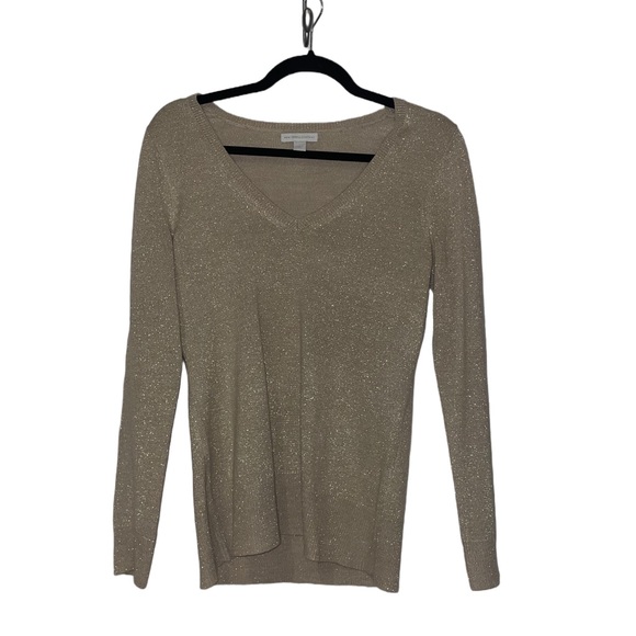 NY & Company | Gold Sweater | Size Small - Picture 1 of 2